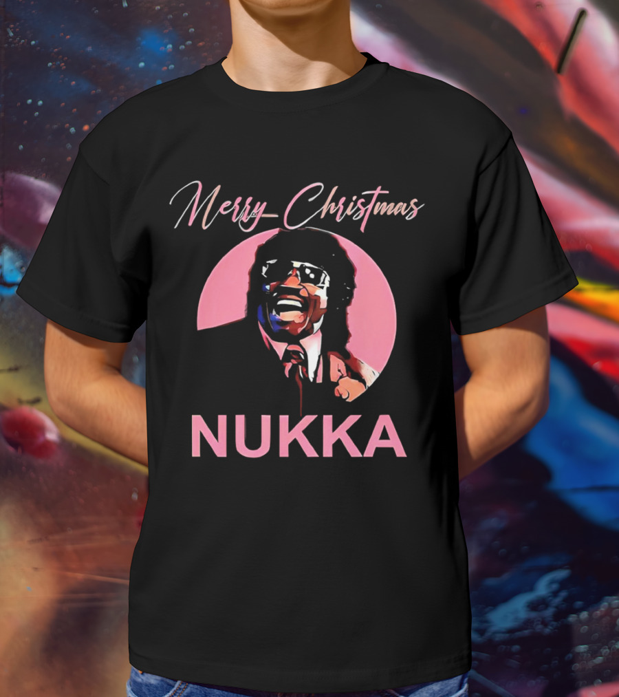 Merry Christmas Nukka Retro Holiday T-Shirt