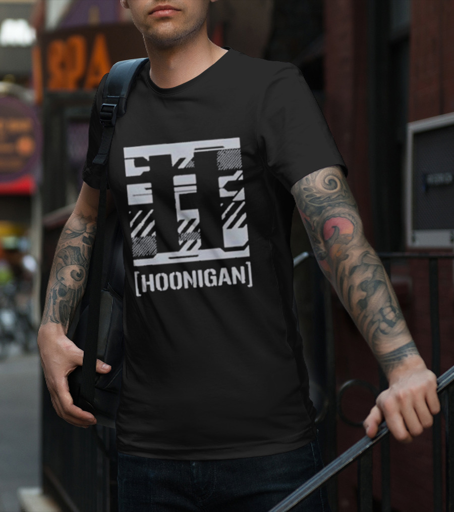 Hoonigan Techtronic Camouflage Logo H T-Shirt