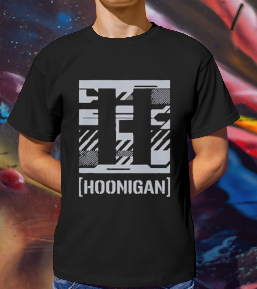 Hoonigan Techtronic Camouflage Logo H T-Shirt