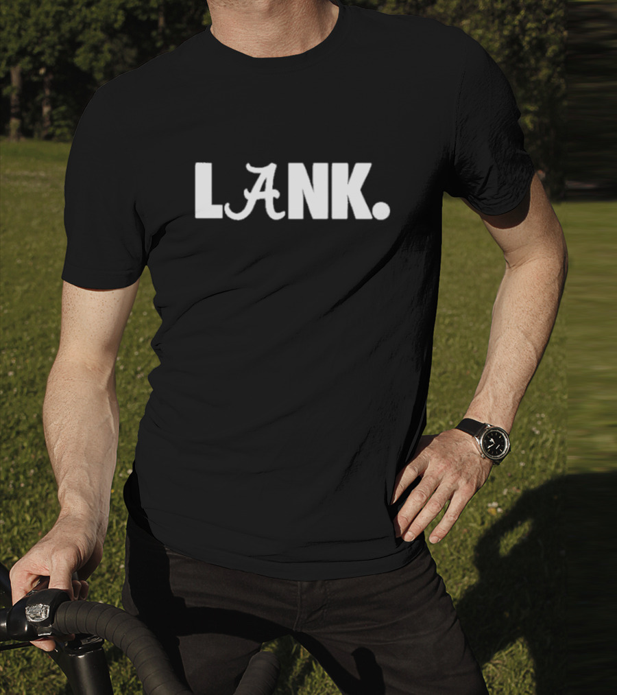 LANK Alabama Crimson Tide Inspired Typography T-Shirt