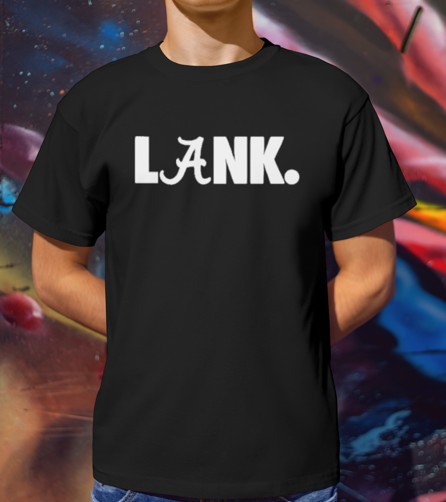 LANK Alabama Crimson Tide Inspired Typography T-Shirt