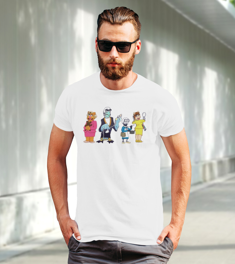 Golden Girls Muppets Characters Mashup T-Shirt