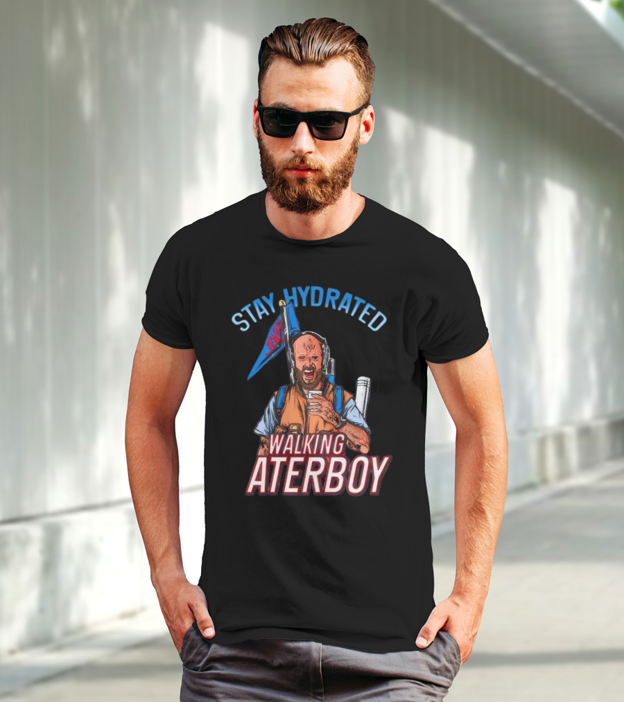 Josh Alexander Stay Hydrated Walking WaterBoy T-Shirt