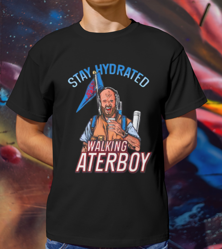 Josh Alexander Stay Hydrated Walking WaterBoy T-Shirt