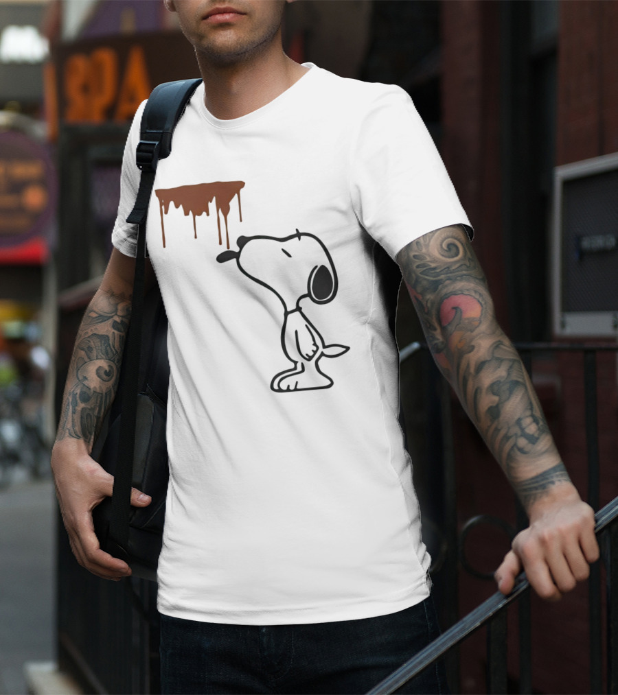 Snoopy Enjoys Dripping Coffee T-Shirt