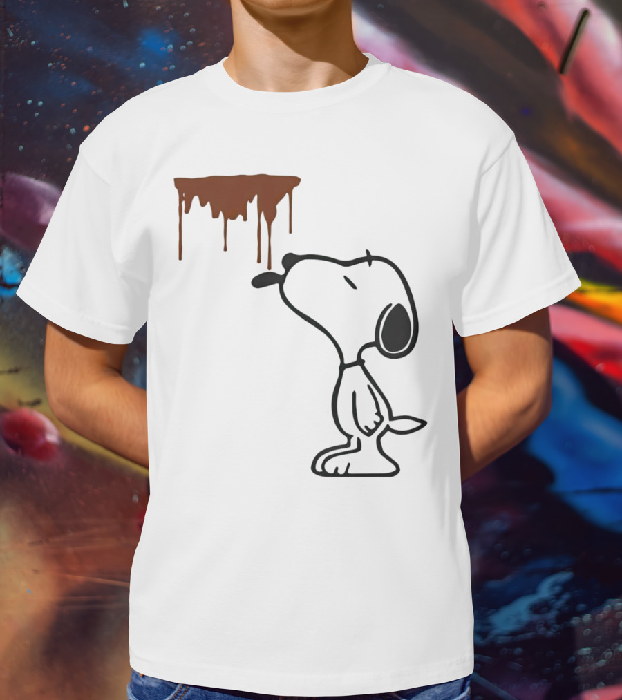 Snoopy Enjoys Dripping Coffee T-Shirt