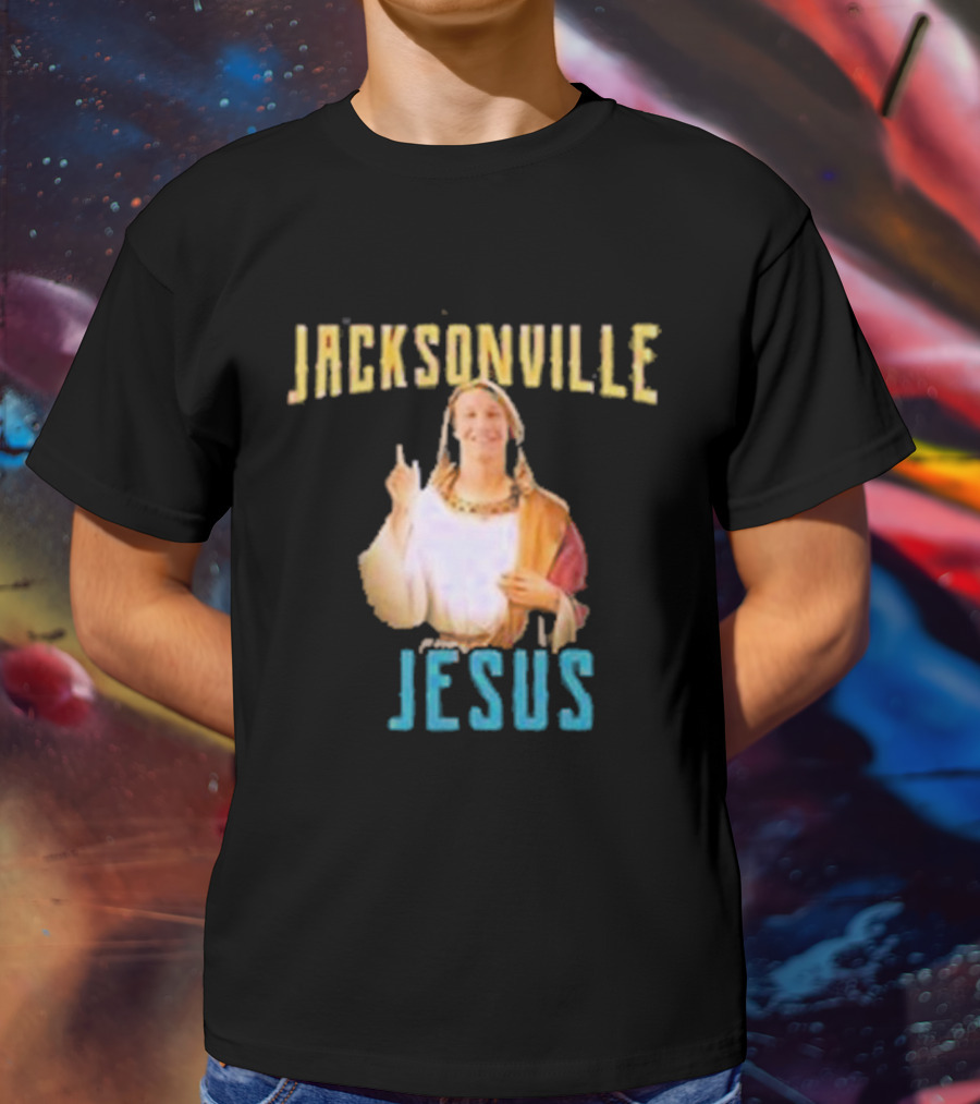 Jacksonville Jesus Iconic Concept With Humor And Nostalgia T-Shirt