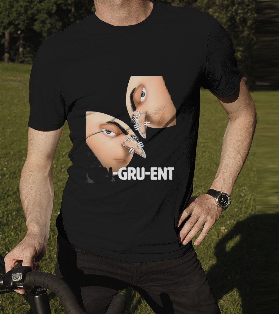 Felonious Gru CON-GRU-ENT Reflection Geometric Parallels T-Shirt