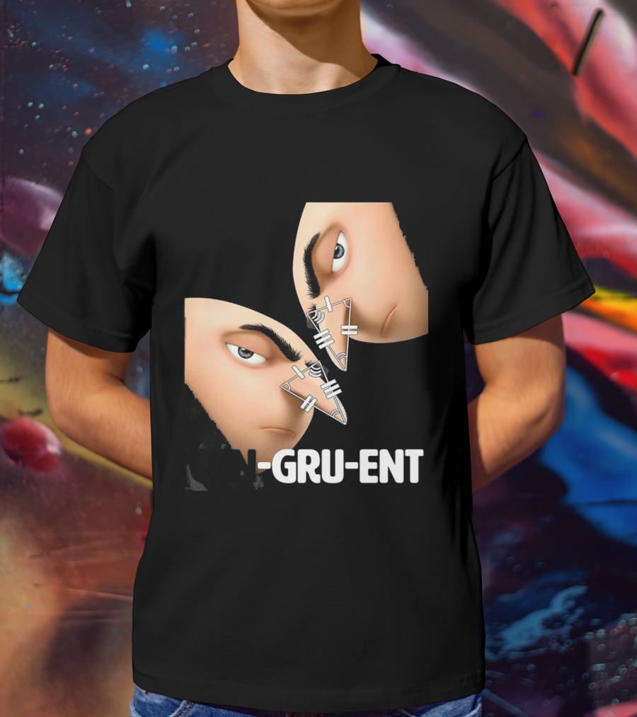 Felonious Gru CON-GRU-ENT Reflection Geometric Parallels T-Shirt