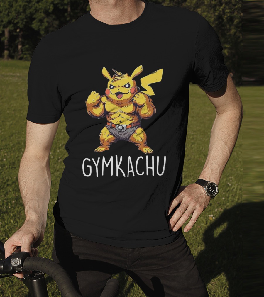 Gymkachu Buff Pikachu T-Shirt
