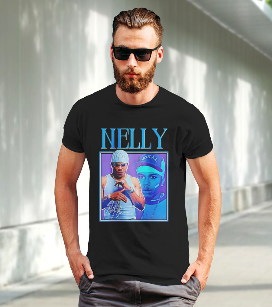 Nelly Vokal Hat And Iconic Signature T-Shirt