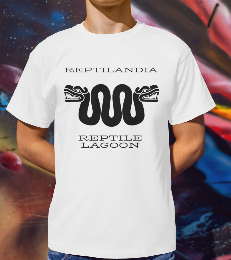 Reptilandia Reptile Lagoon Double-Headed Serpent T-Shirt
