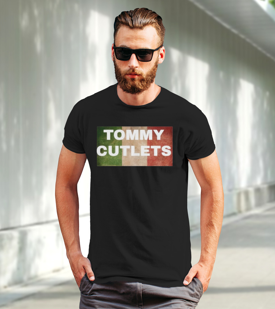 Tommy Cutlets Italian Flag Tommy Devito T-Shirt