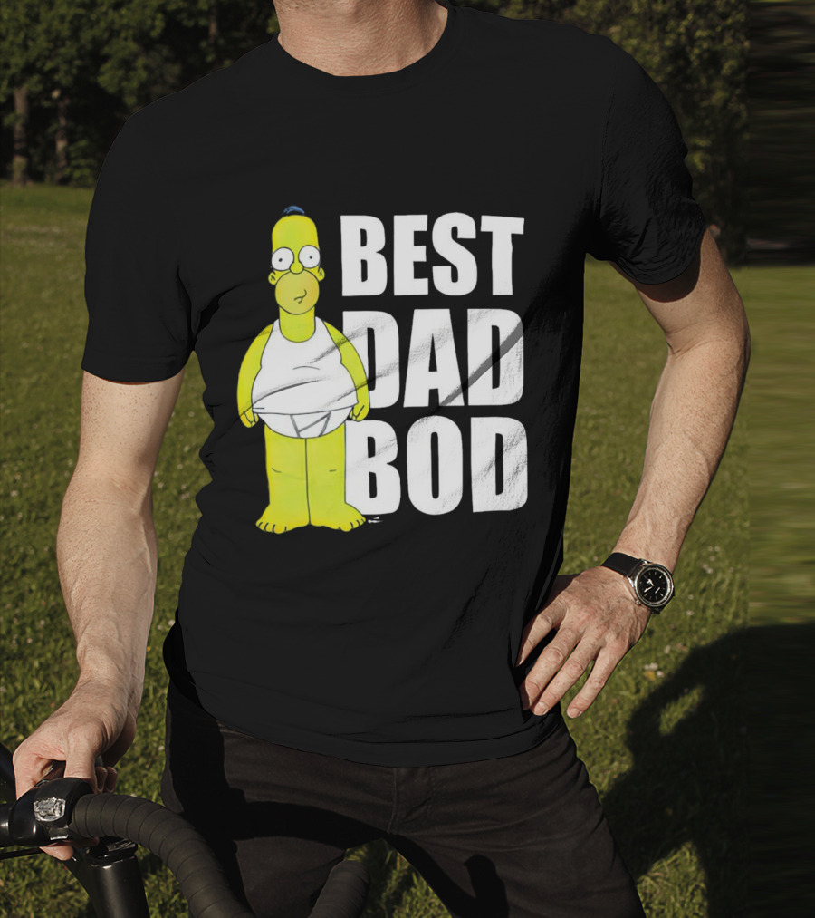 Homer Simpson Best Dad Bod The Simpsons T-Shirt