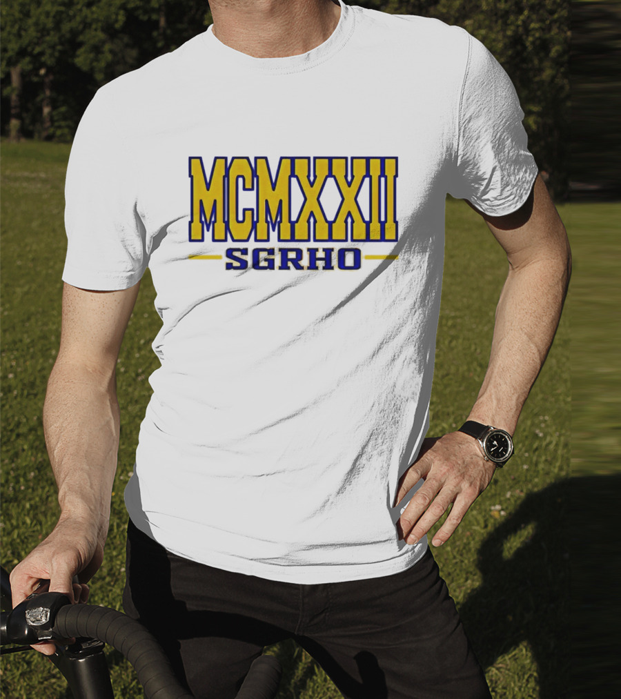 MCMXXII SGRHO Sigma Gamma Rho Sorority Founding Year T-Shirt