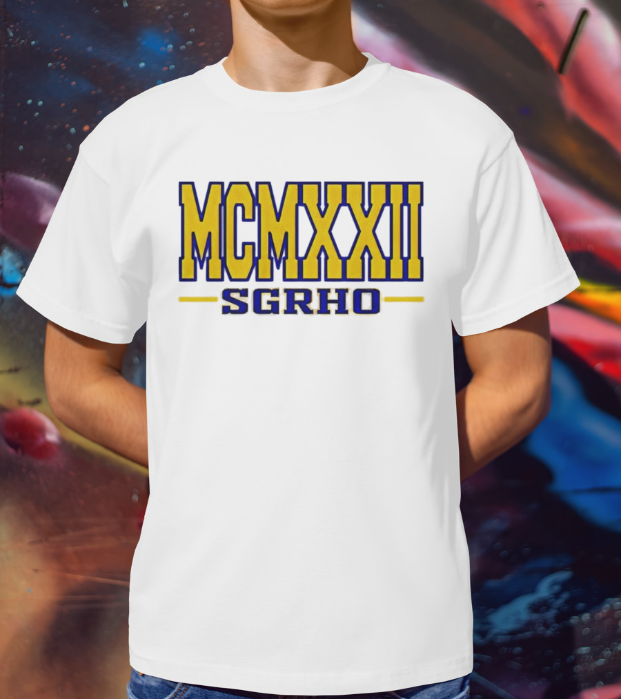 MCMXXII SGRHO Sigma Gamma Rho Sorority Founding Year T-Shirt