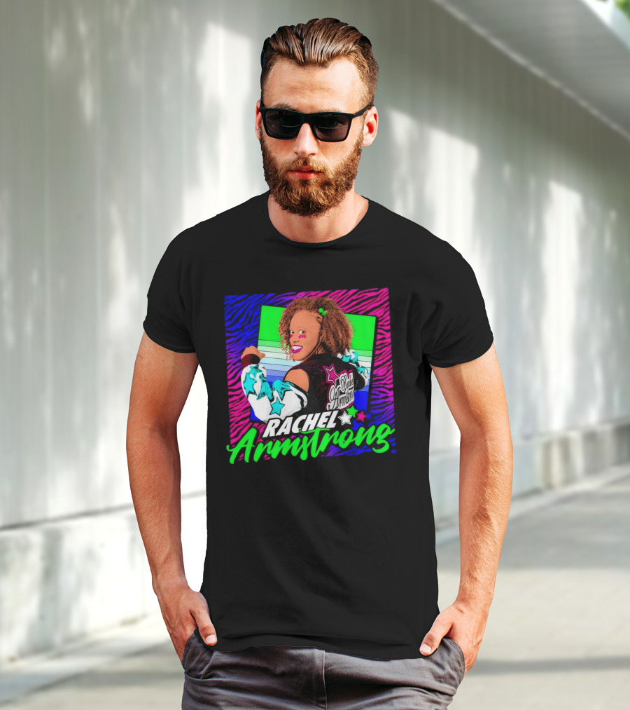 Rachel Armstrong Star Stripes Vibrant T-Shirt
