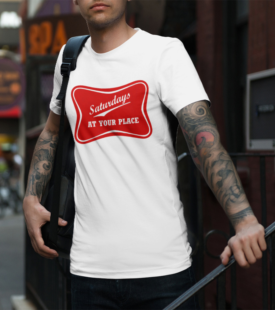 Saturdays At Your Place Red Label T-Shirt