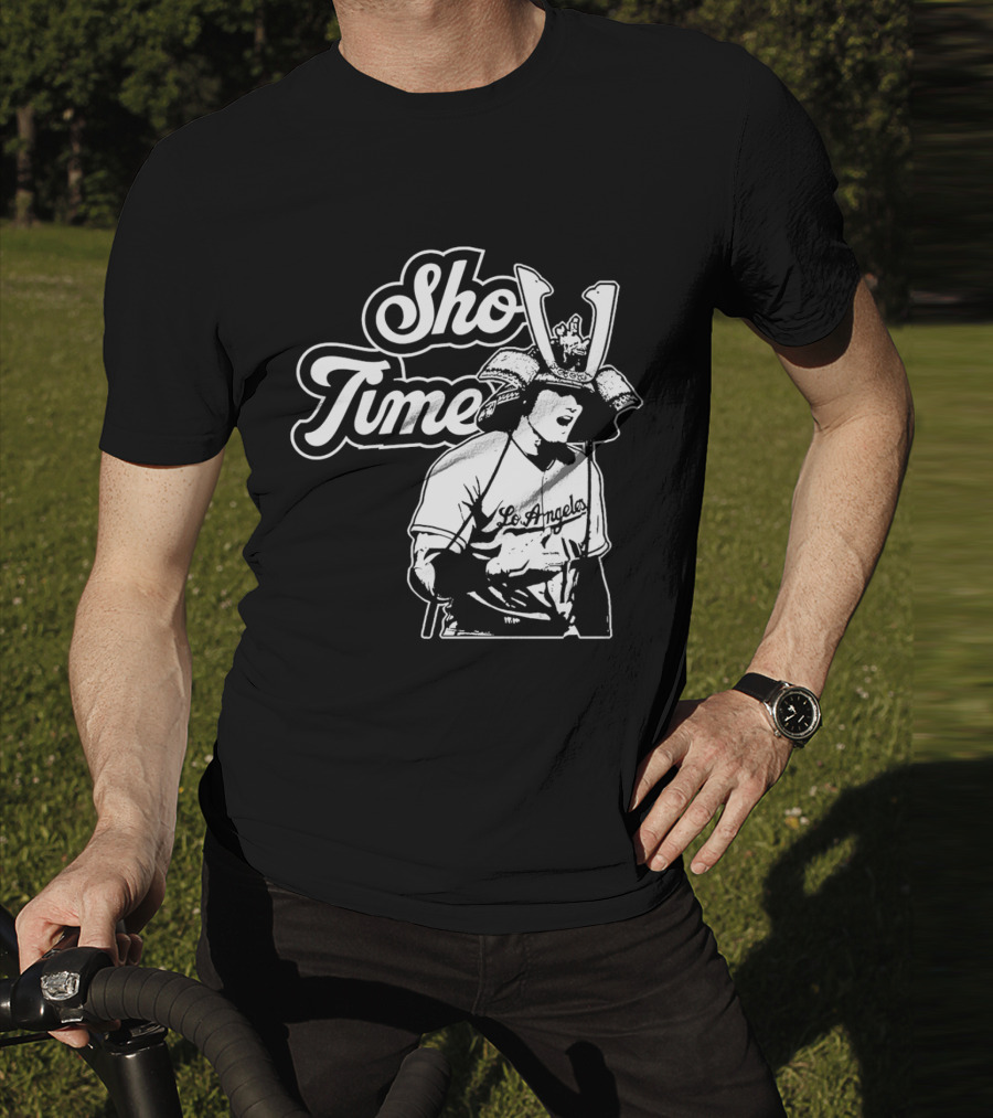 Sho Time Samurai Shohei Ohtani Los Angeles Baseball T-Shirt