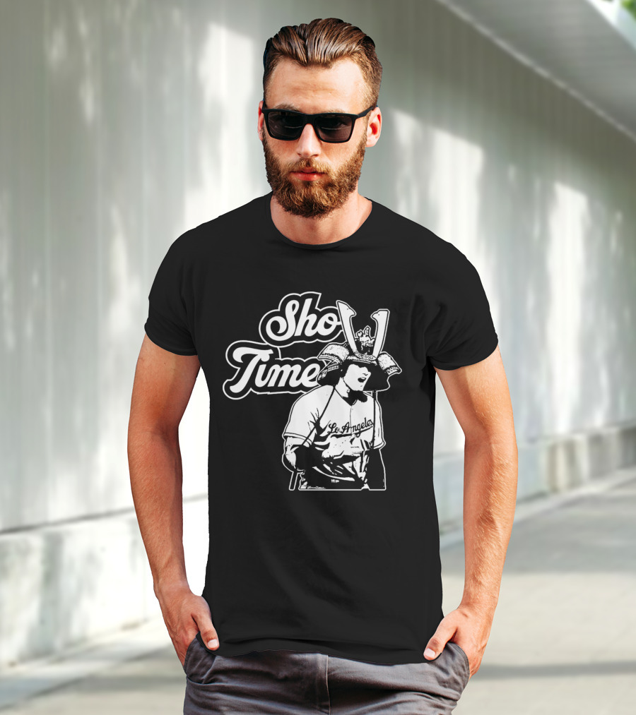 Sho Time Samurai Shohei Ohtani Los Angeles Baseball T-Shirt