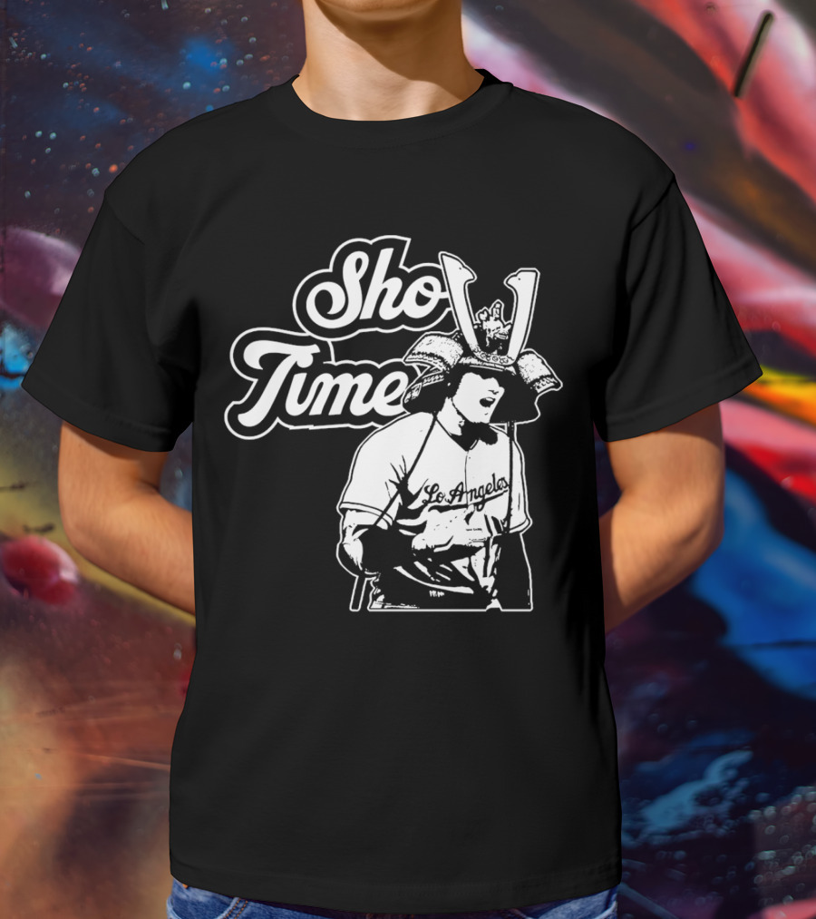 Sho Time Samurai Shohei Ohtani Los Angeles Baseball T-Shirt