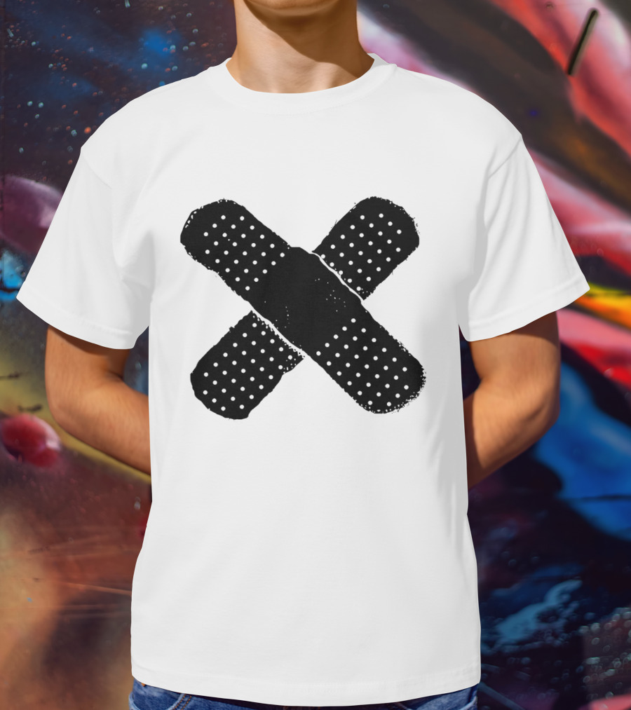 The First Time Band-Aid Kid Laroi Style Cross Bandaid T-Shirt