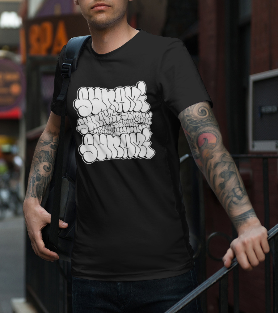 Sunami Cold Cuts Stacked Text T-Shirt