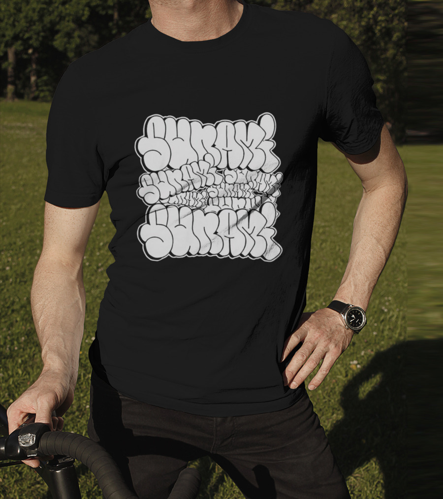 Sunami Cold Cuts Stacked Text T-Shirt