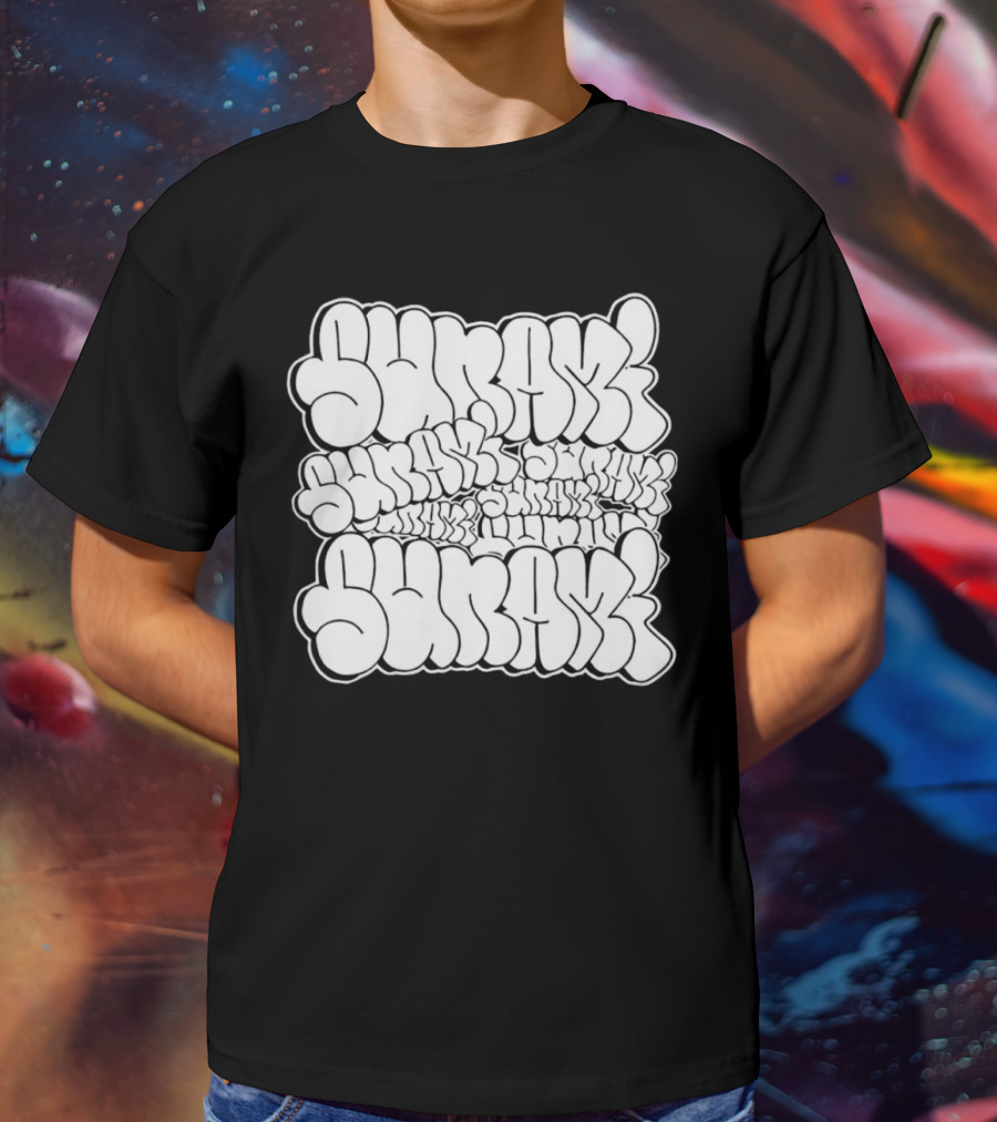 Sunami Cold Cuts Stacked Text T-Shirt