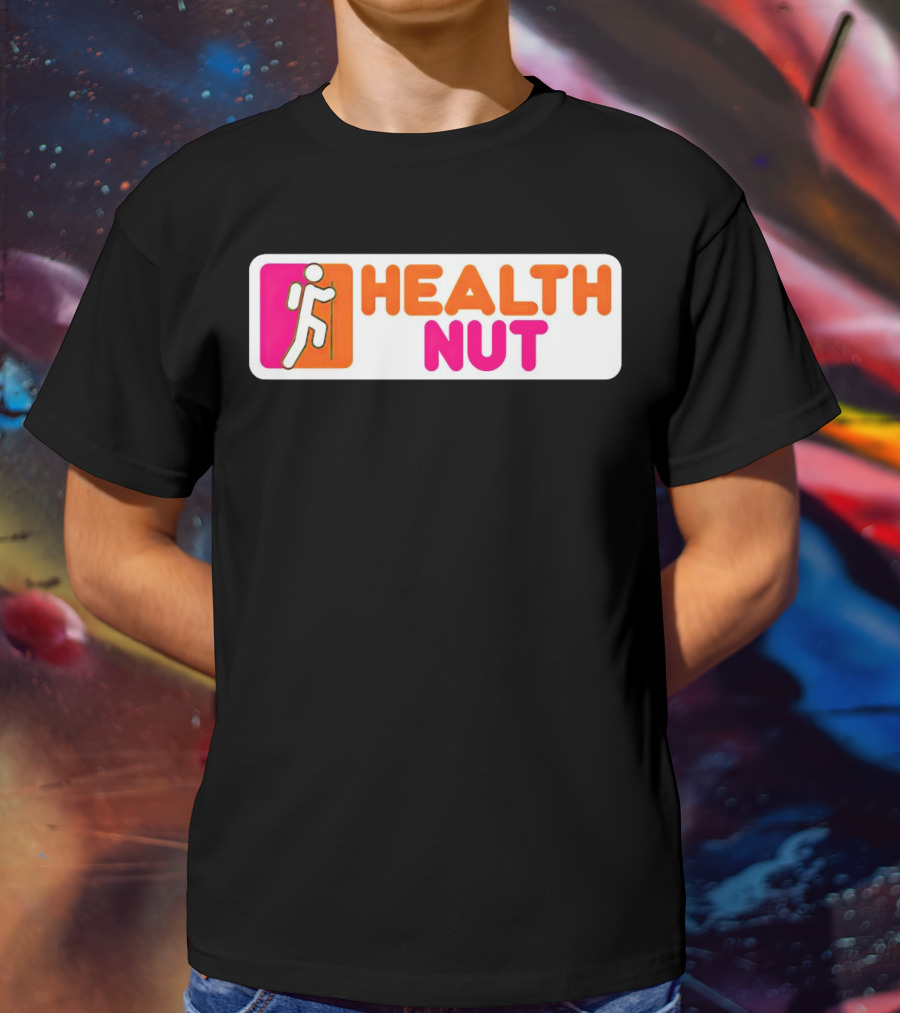 Health Nut Dunkin’ Donuts Logo Mashup T-Shirt
