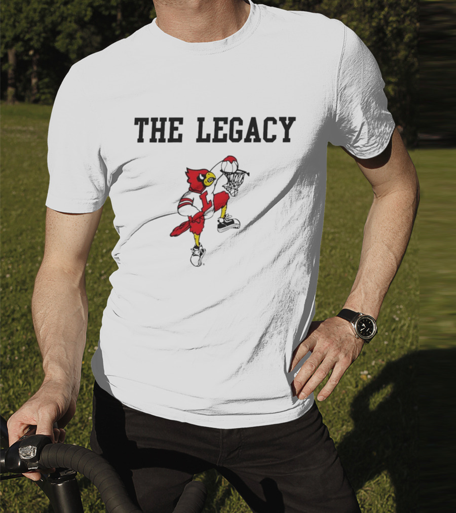 The Legacy Louisville Cardinals Dunking Bird T-Shirt