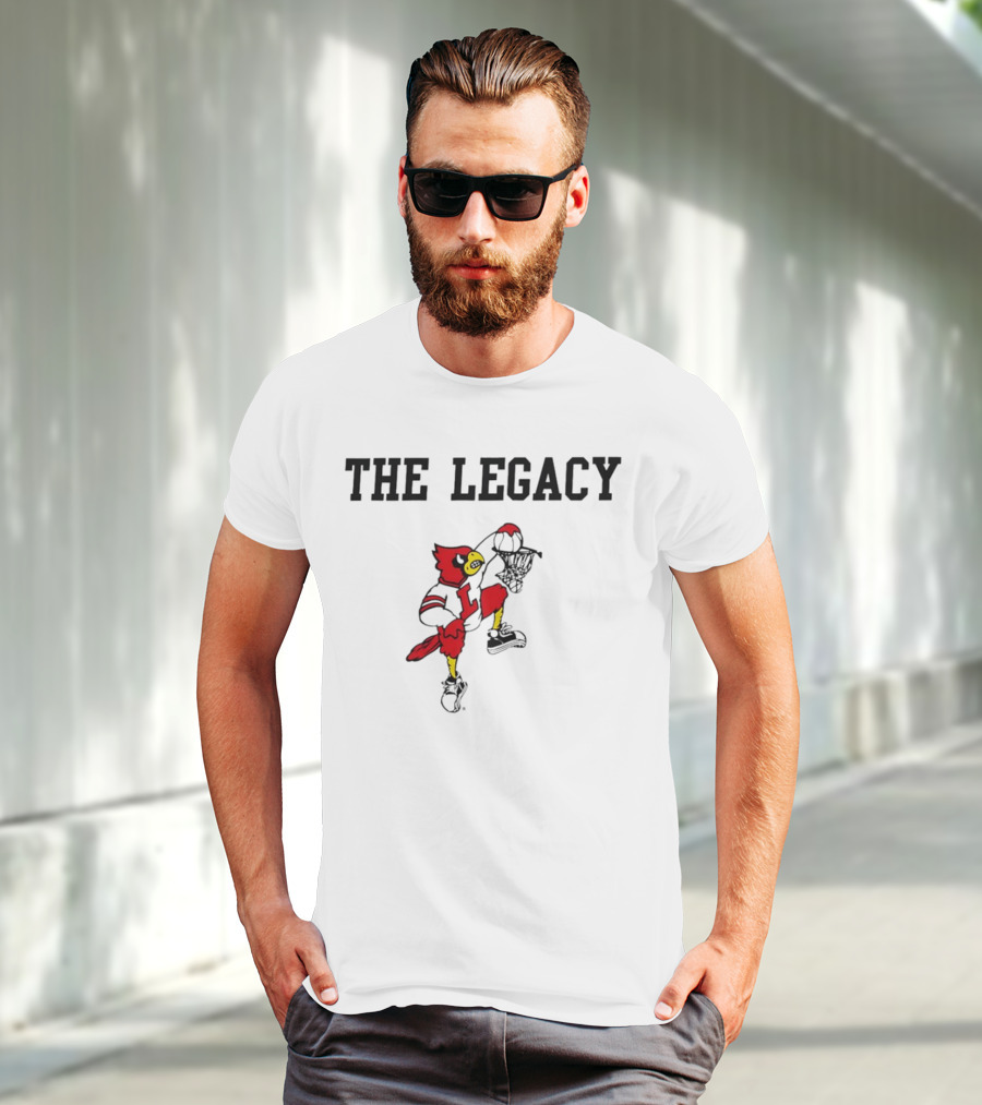 The Legacy Louisville Cardinals Dunking Bird T-Shirt