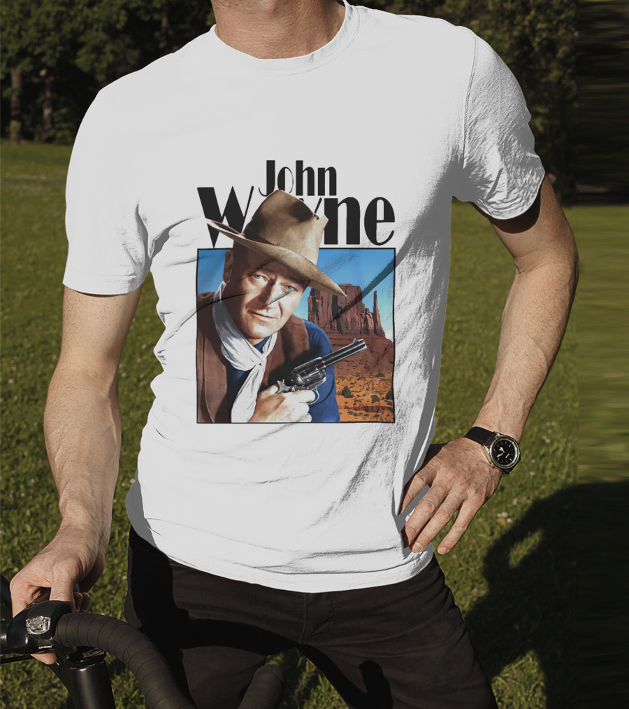 John Wayne Cowboy Western Movie Legend T-Shirt