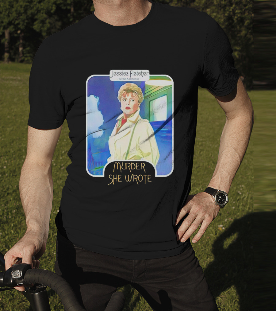 Jessica Fletcher Writer Detective Murder She Wrote T-Shirt