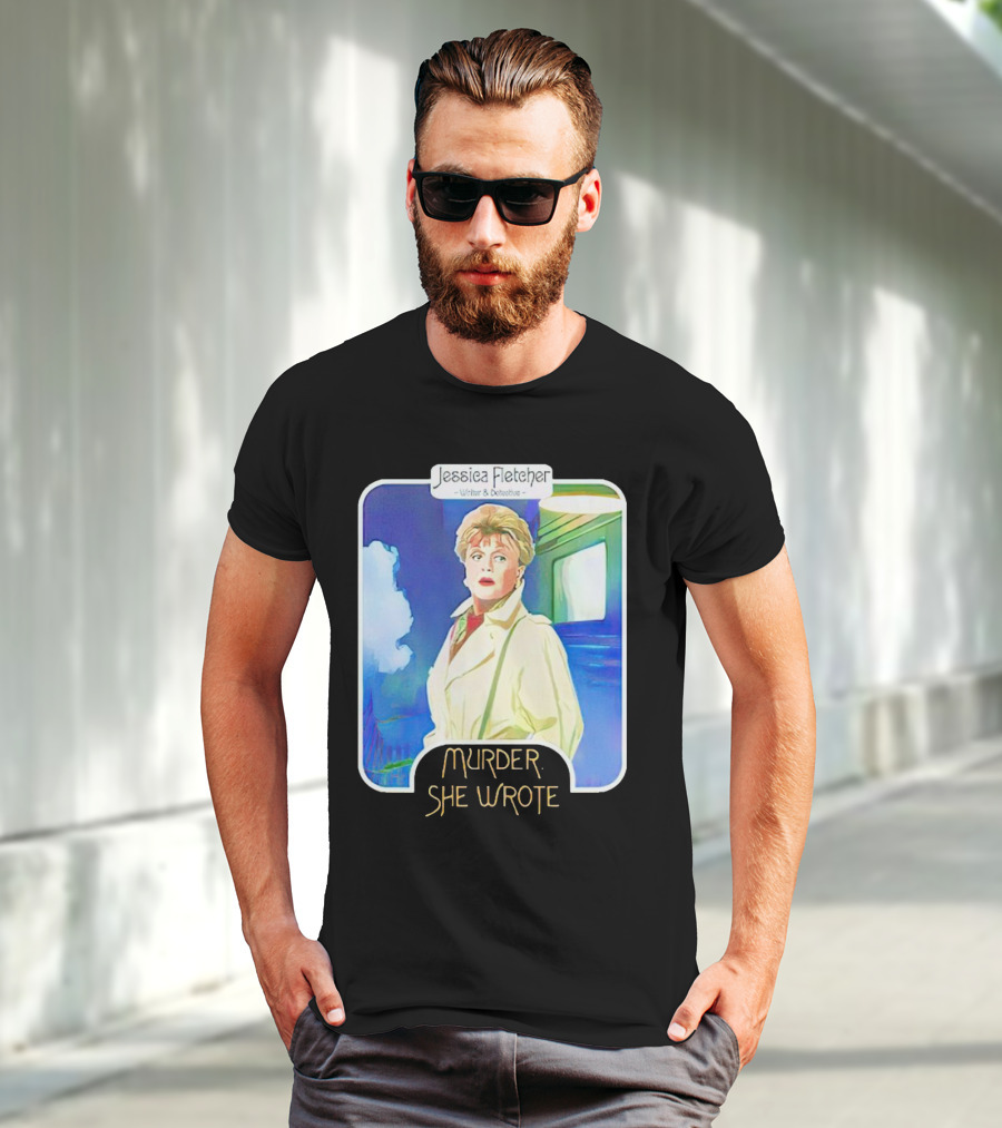 Jessica Fletcher Writer Detective Murder She Wrote T-Shirt