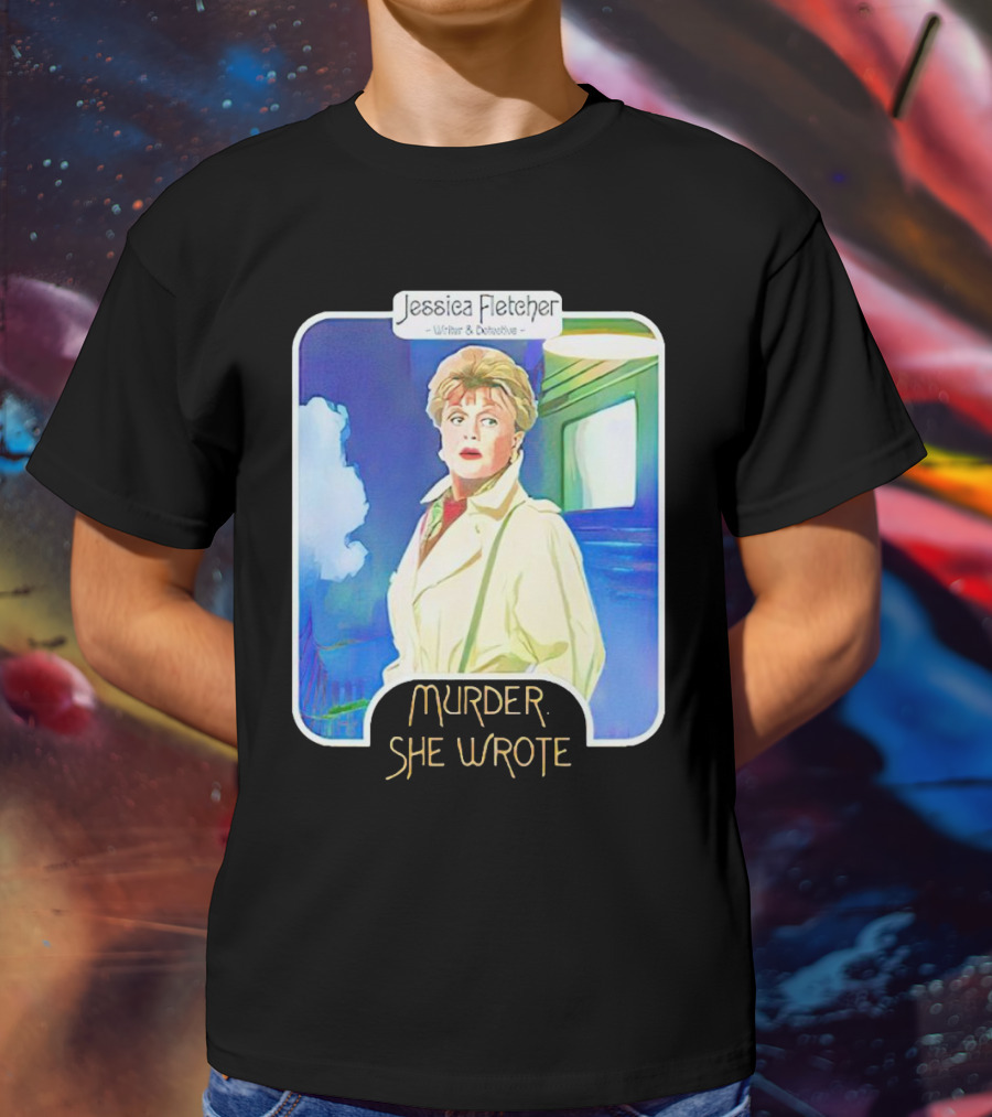 Jessica Fletcher Writer Detective Murder She Wrote T-Shirt