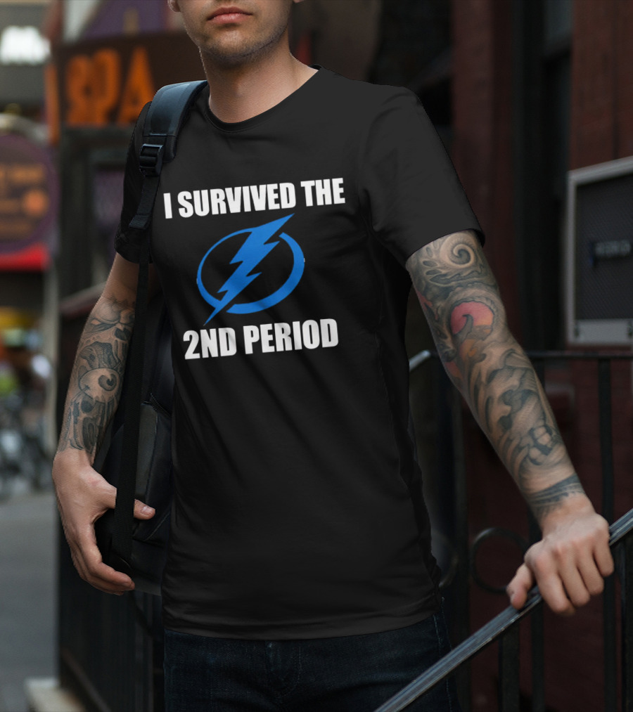 Tampa Bay Lightning I Survived The 2nd Period T-Shirt