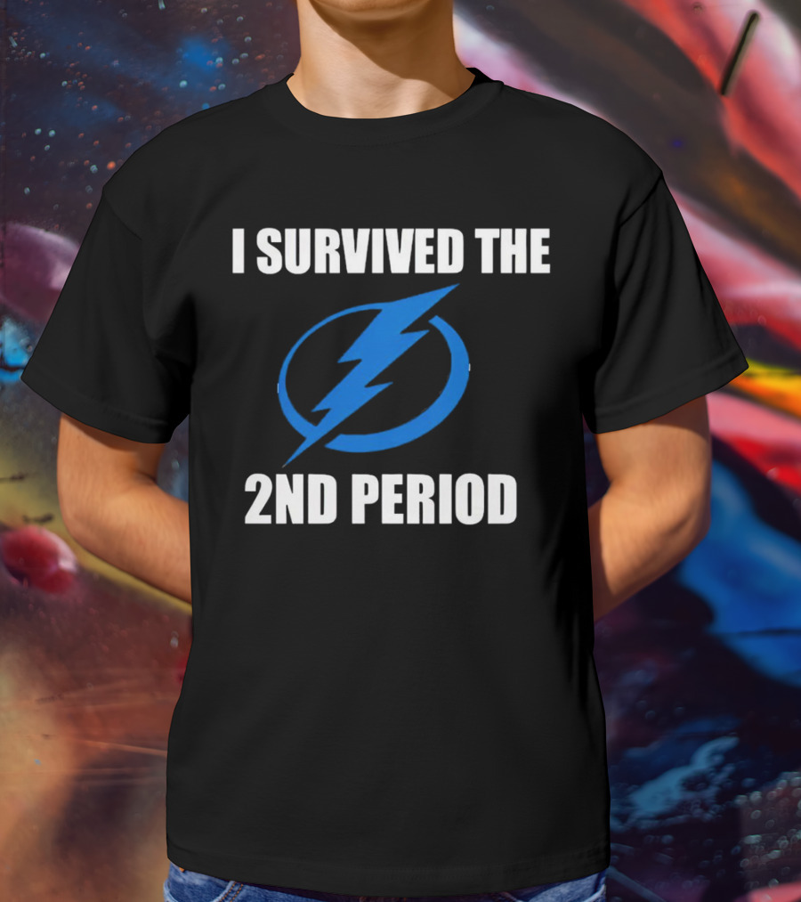 Tampa Bay Lightning I Survived The 2nd Period T-Shirt