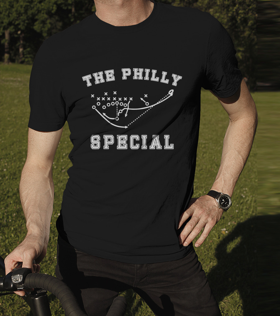 The Philly Special NFL Football Play Diagram T-Shirt