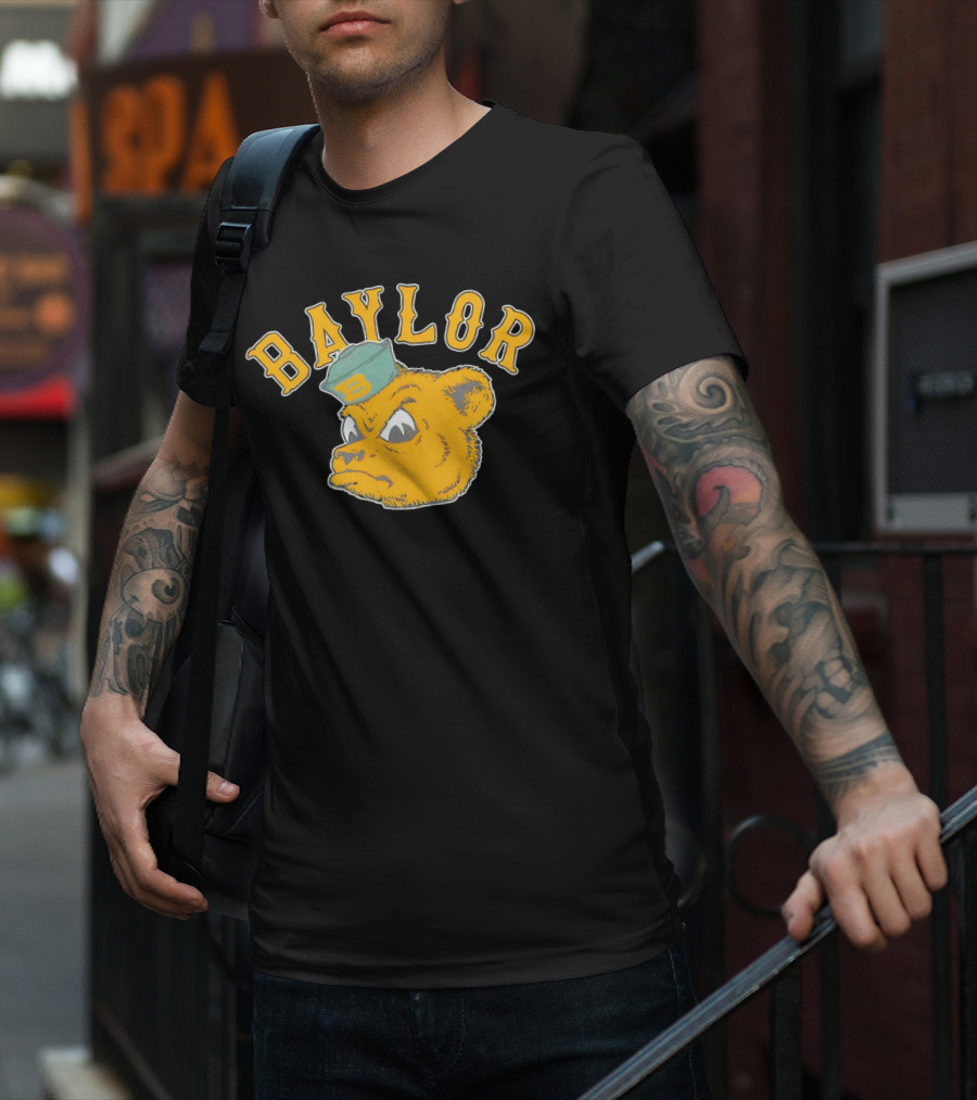 Baylor Bears Vintage Bear Mascot T-Shirt