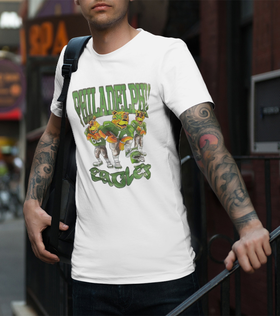 Philadelphia Eagles Bears Football T-Shirt