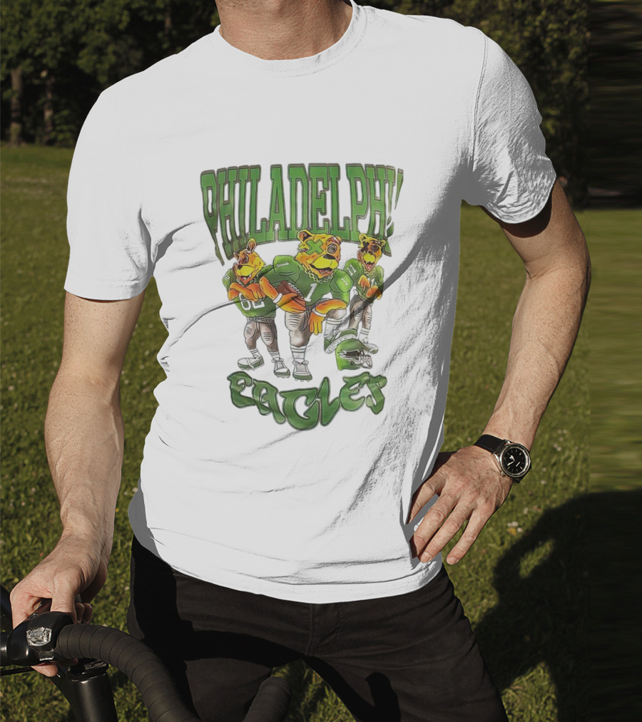 Philadelphia Eagles Bears Football T-Shirt