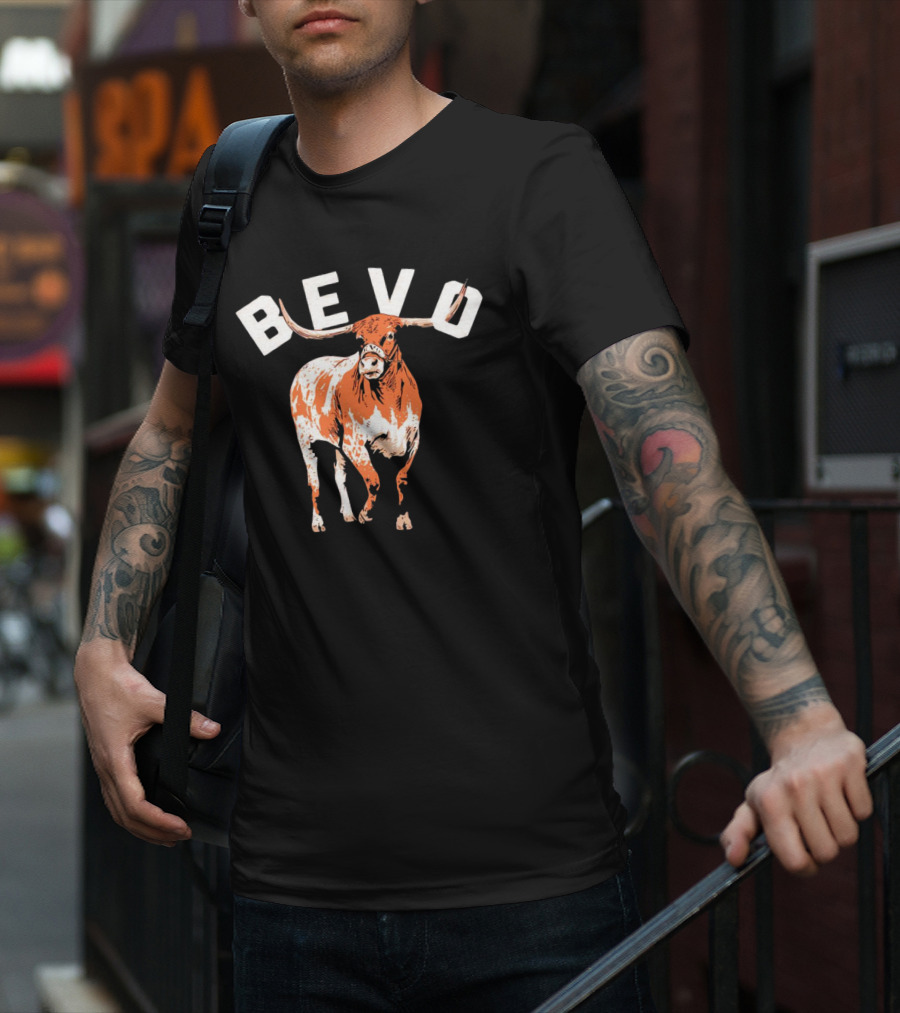 BEVO Texas Longhorn Iconic Mascot T-Shirt
