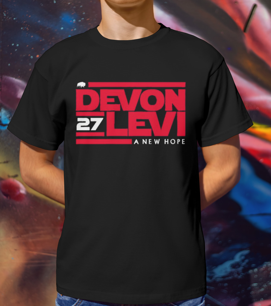 Devon Levi 27 A New Hope Buffalo Sabres NHL T-Shirt