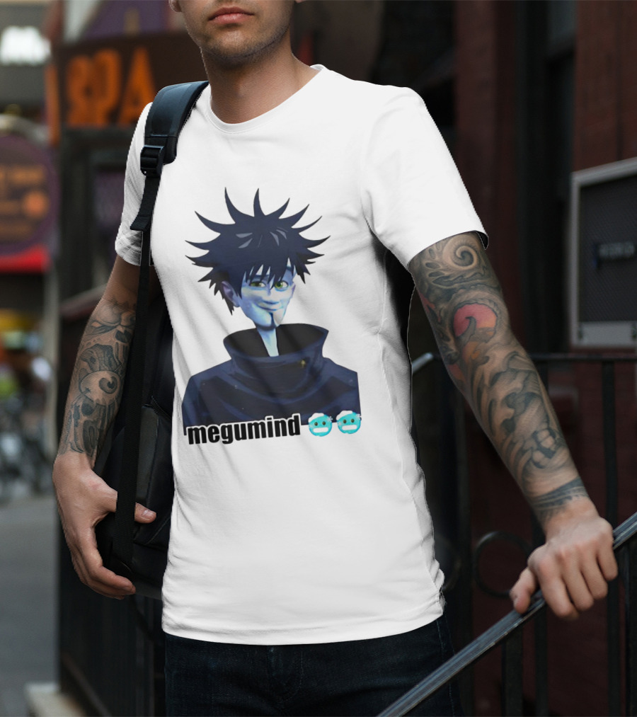 Fushiguro Megumi Megumind Emoji Face T-Shirt