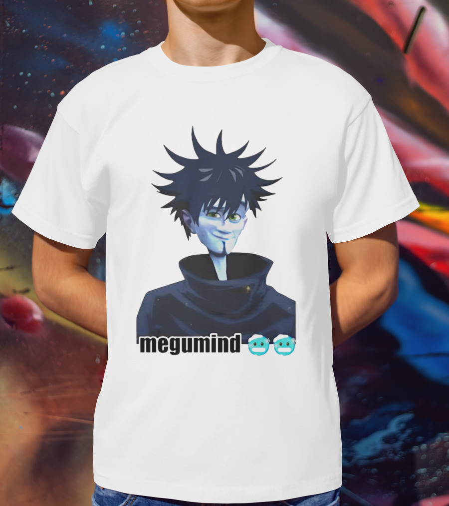 Fushiguro Megumi Megumind Emoji Face T-Shirt