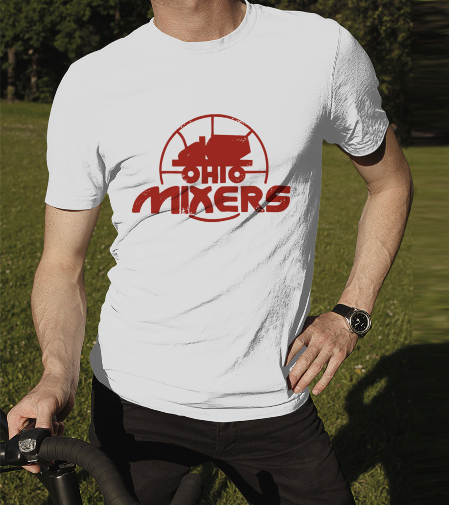 Ohio Mixers Basketball Concrete Truck T-Shirt