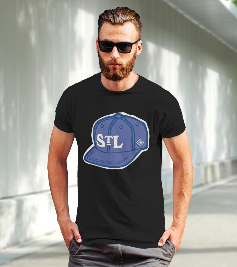 St. Louis Stars STL Negro Leagues Baseball Cap Insignia T-Shirt