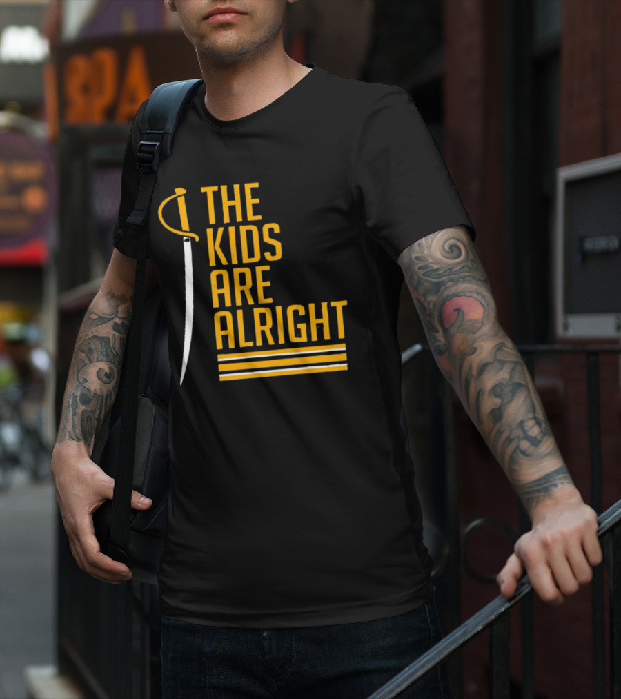 The Kids Are Alright Buffalo Sabres Sword And Stripe T-Shirt