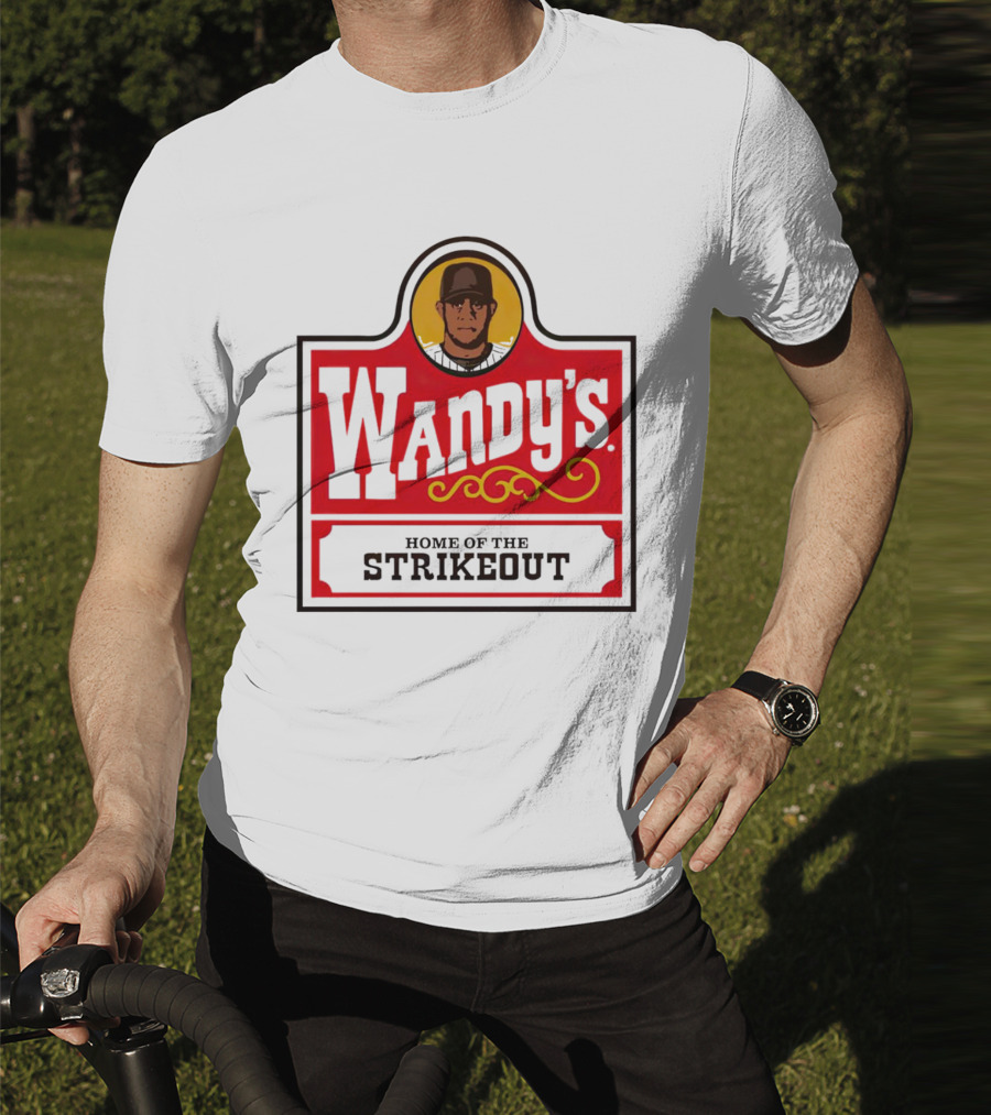 Wandy’s Home Of The Strikeout New York Baseball Classic Pitcher T-Shirt